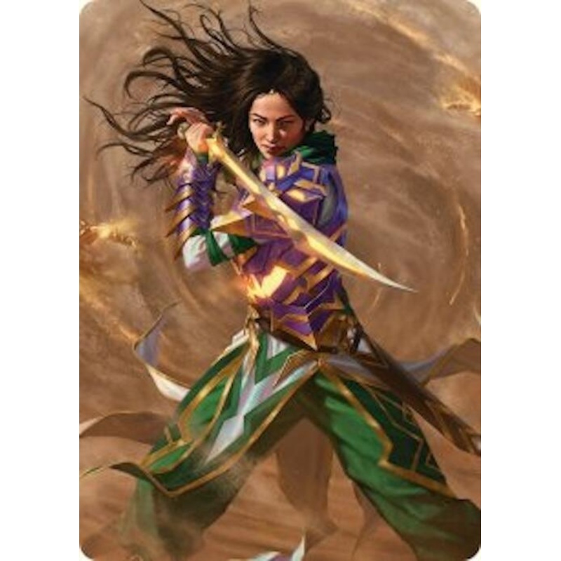Descendant of Storms Art Card (2/54) [Tarkir: Dragonstorm Art Series]