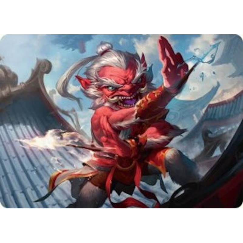 Devoted Duelist Art Card (15/54) [Tarkir: Dragonstorm Art Series]