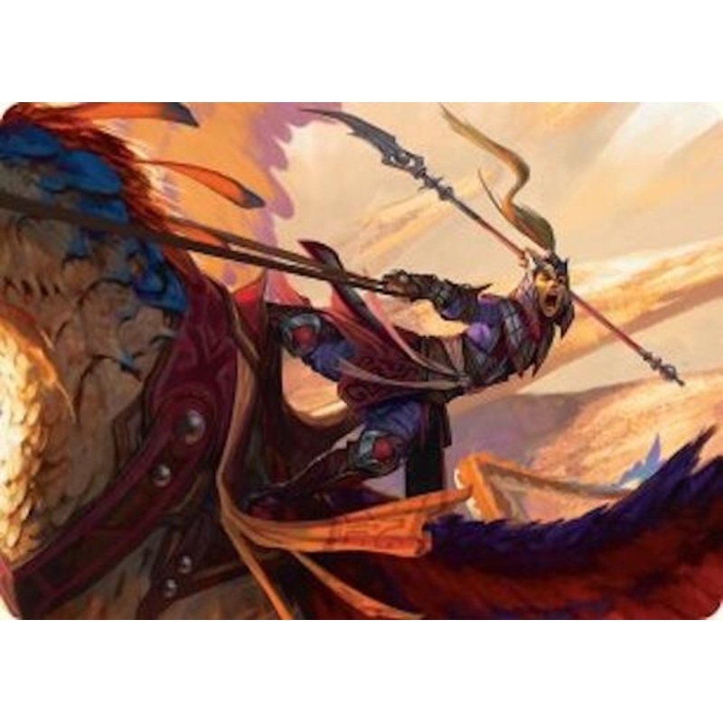 Dragonback Lancer Art Card (3/54) [Tarkir: Dragonstorm Art Series]