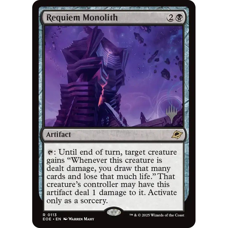 Requiem Monolith [Edge of Eternities Promo Pack]
