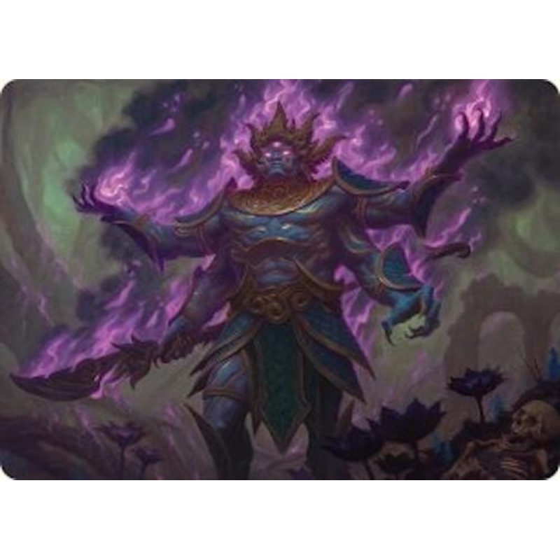 Rot-Curse Rakshasa Art Card (13/54) [Tarkir: Dragonstorm Art Series]