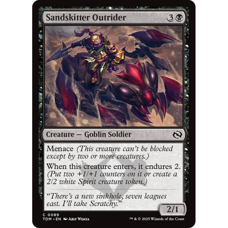 Sandskitter Outrider [Tarkir: Dragonstorm]