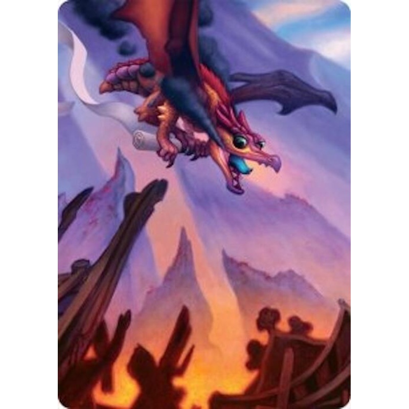 Scavenger Regent Art Card (45/54) [Tarkir: Dragonstorm Art Series]