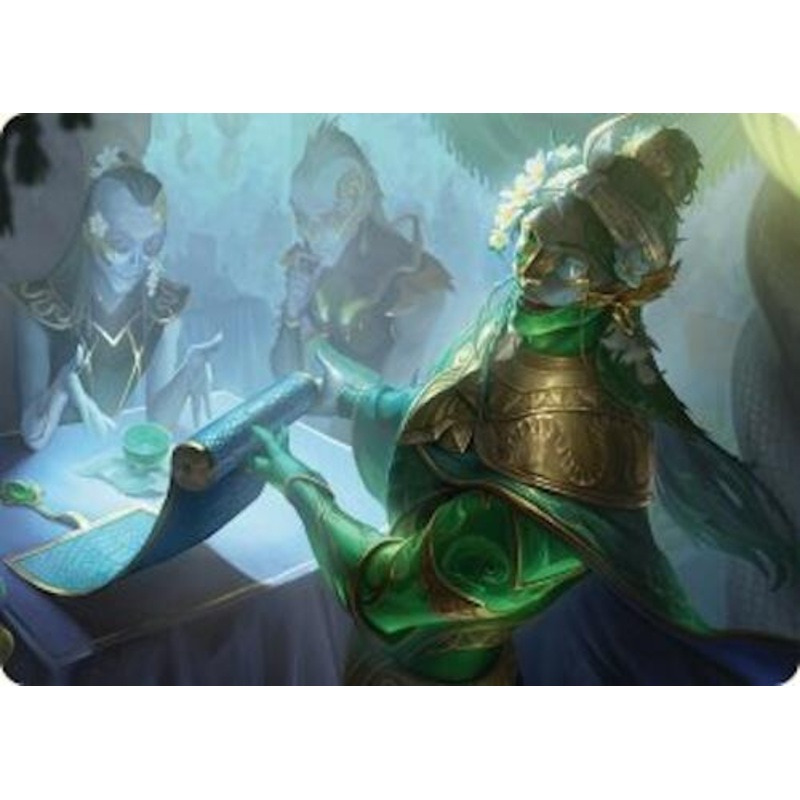 Sibsig Appraiser Art Card (8/54) [Tarkir: Dragonstorm Art Series]