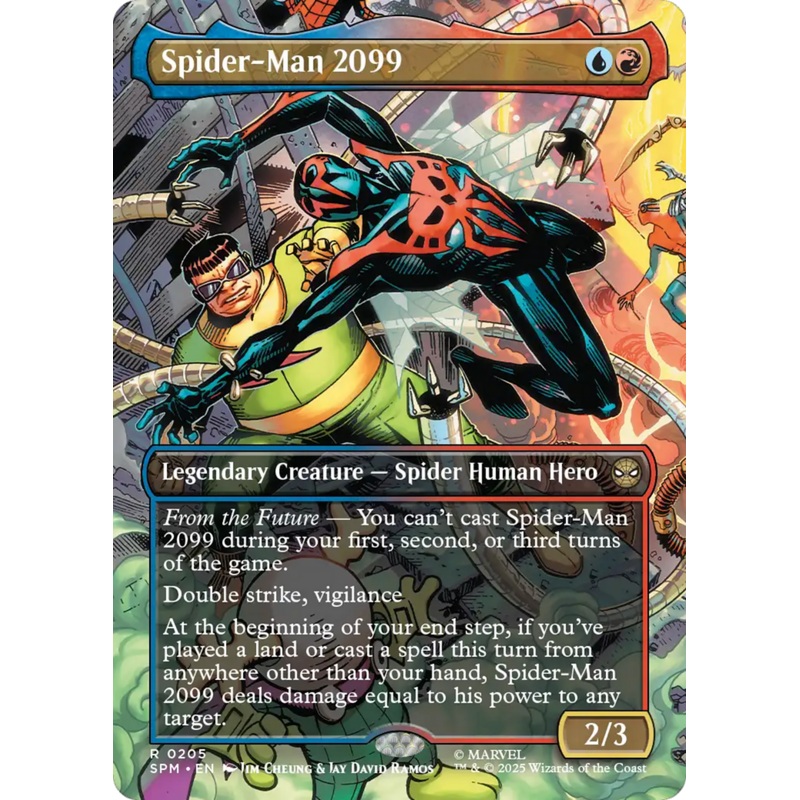 Spider-Man 2099 (0205) (Borderless) [Marvel's Spider-Man]