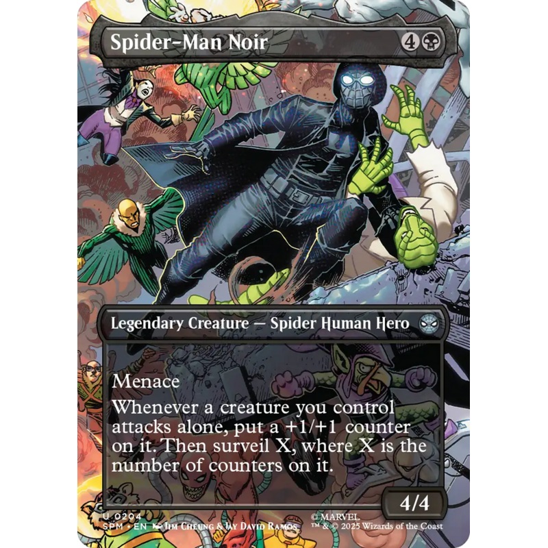 Spider-Man Noir (Borderless) [Marvel's Spider-Man]