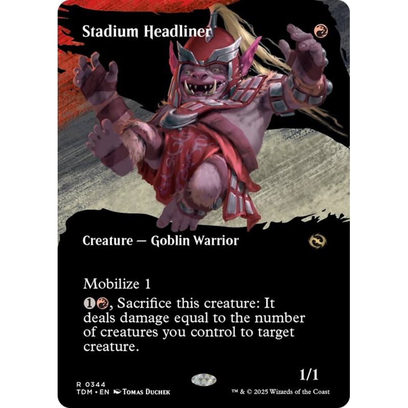 Stadium Headliner (Borderless) [Tarkir: Dragonstorm]