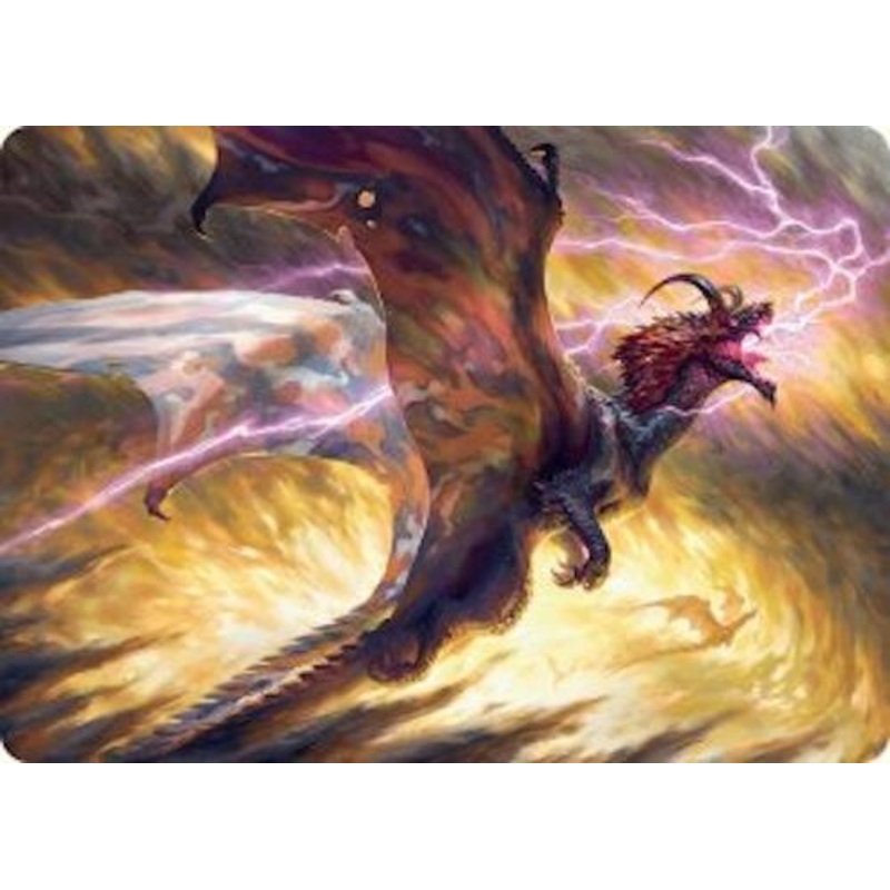 Stormscale Scion Art Card (17/54) [Tarkir: Dragonstorm Art Series]