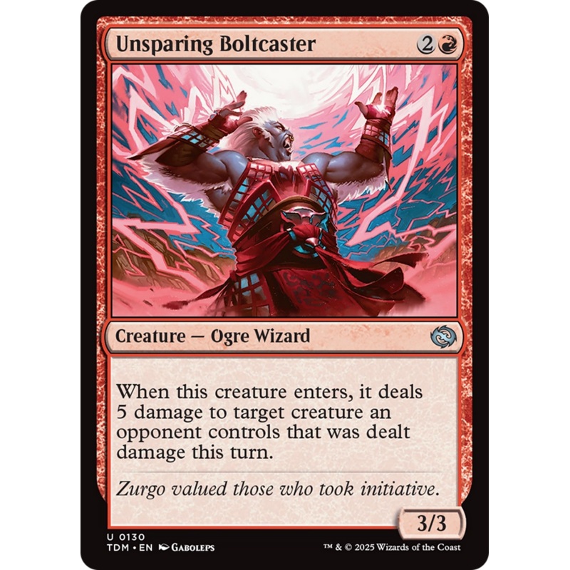 Unsparing Boltcaster [Tarkir: Dragonstorm]