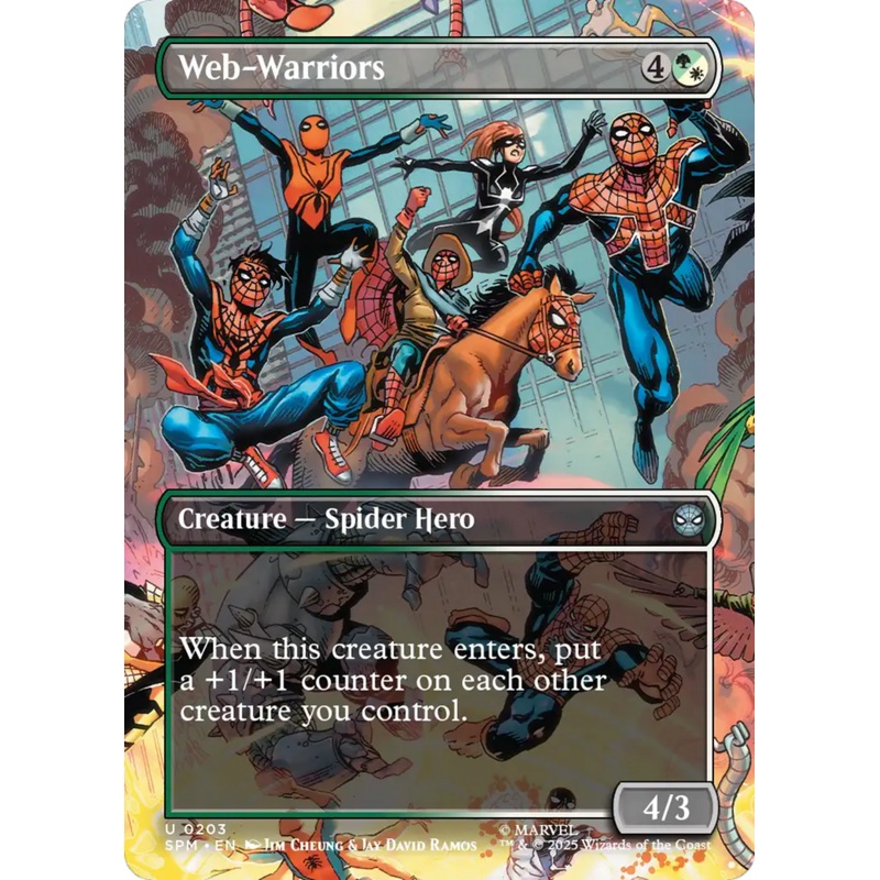 Web-Warriors (Borderless) [Marvel's Spider-Man]