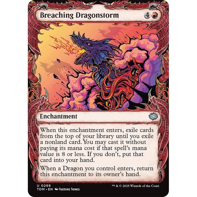 Breaching Dragonstorm (Showcase) [Tarkir: Dragonstorm]