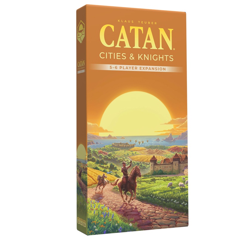 CATAN - Cities & Knights 5-6 Player (6E) [Expansion Game]