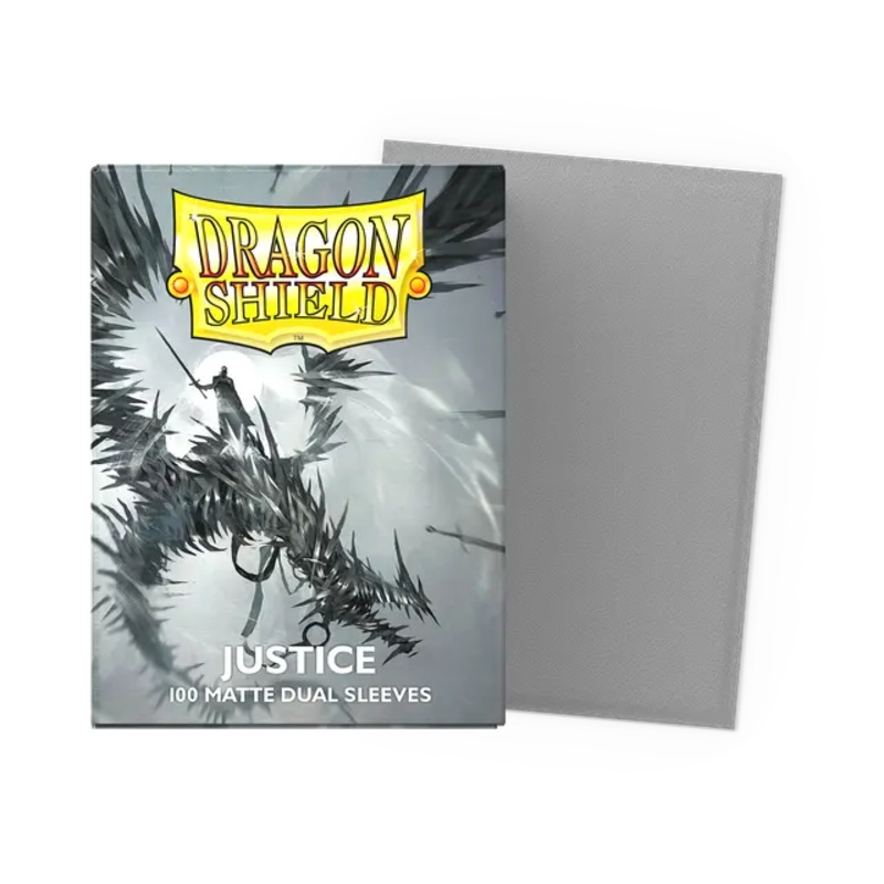 Dragon Shield Matte Dual Sleeves - Justice [100ct Standard Size]