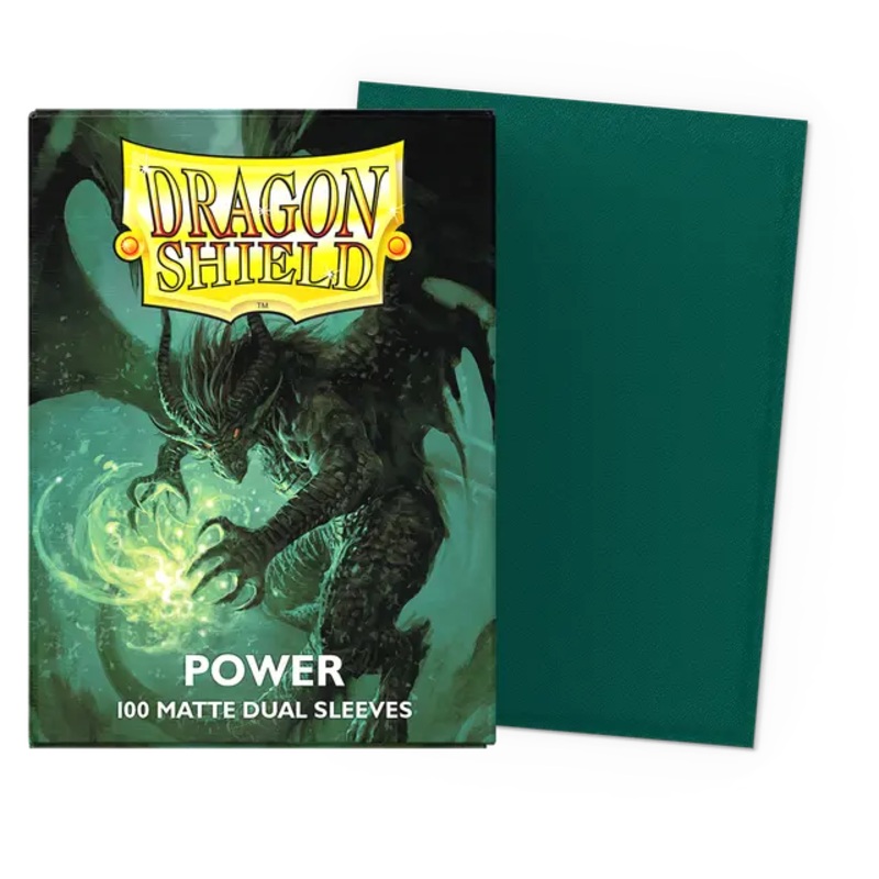 Dragon Shield Matte Dual Sleeves - Power [100ct Standard Size]