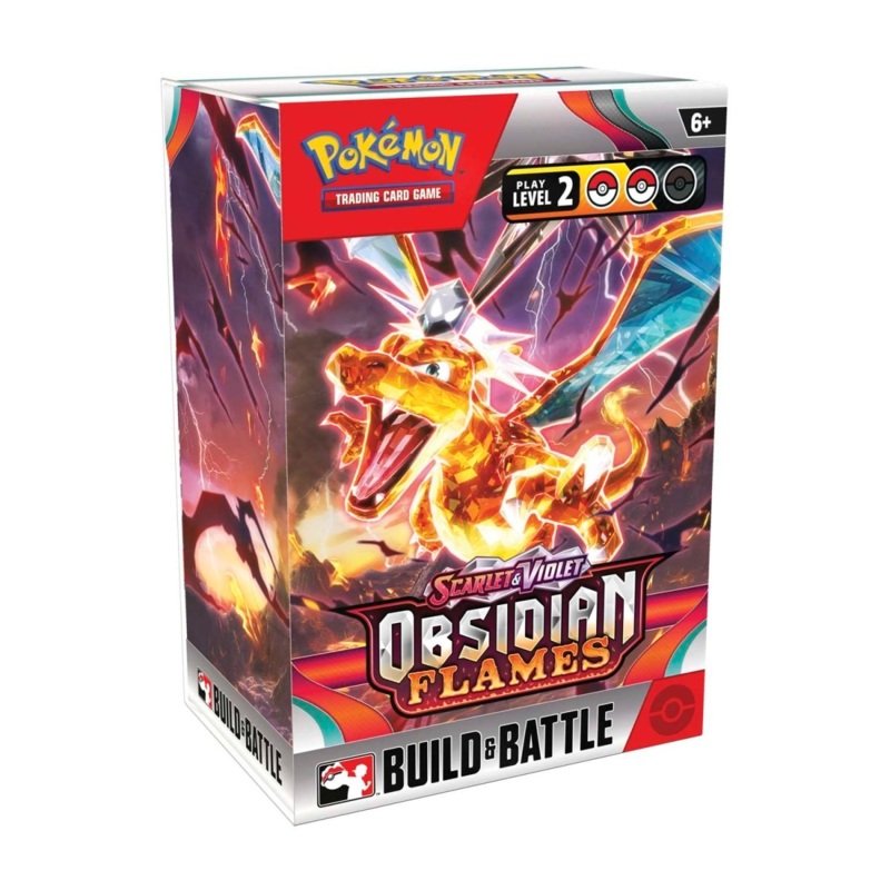 Pokmon TCG | Scarlet & Violet - Obsidian Flames Build & Battle Box