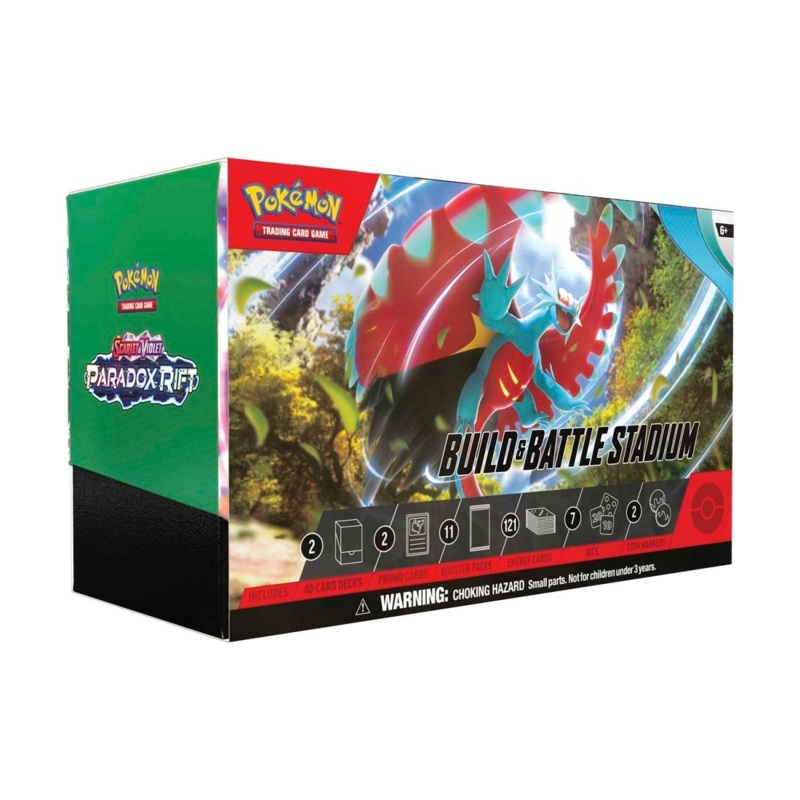 Pokmon TCG | Scarlet & Violet - Paradox Rift Build & Battle Stadium