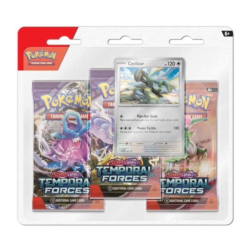 Pokmon TCG | Scarlet & Violet - Temporal Forces 3 Booster Packs