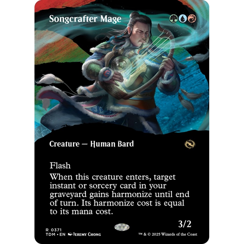 Songcrafter Mage (Borderless) [Tarkir: Dragonstorm]