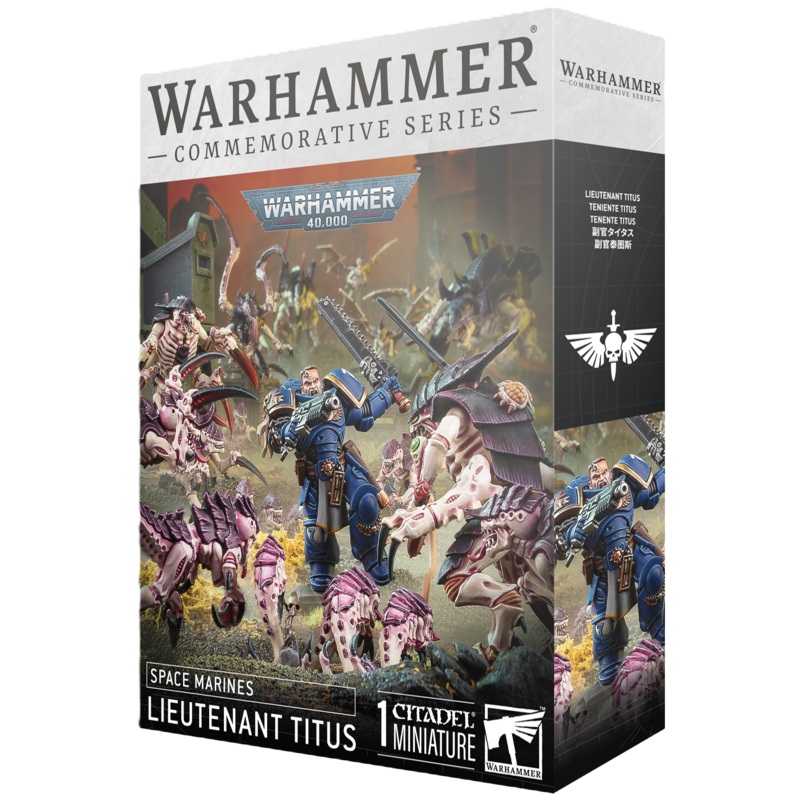 Space Marines Lieutenant Titus [Warhammer Commemorative Series]