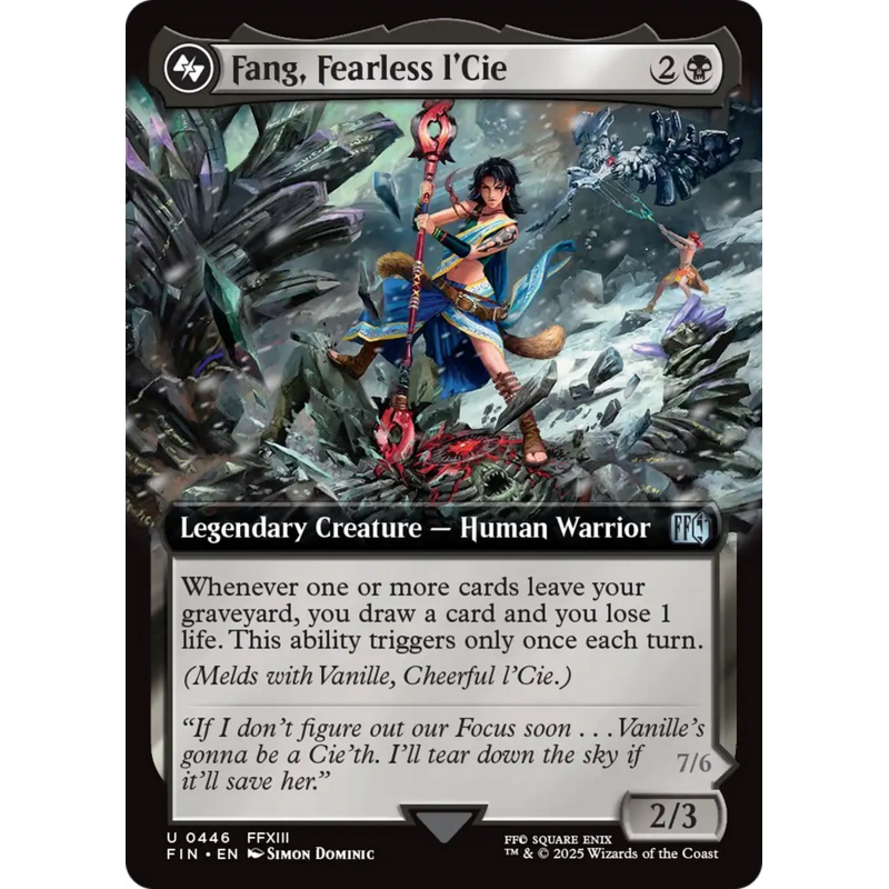 Fang, Fearless l'Cie (Extended Art) [FINAL FANTASY]