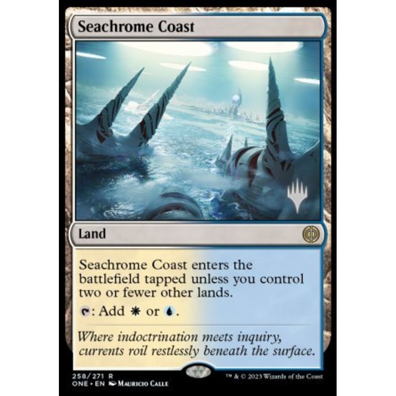 Seachrome Coast (Promo Pack) [Phyrexia: All Will Be One Promos]