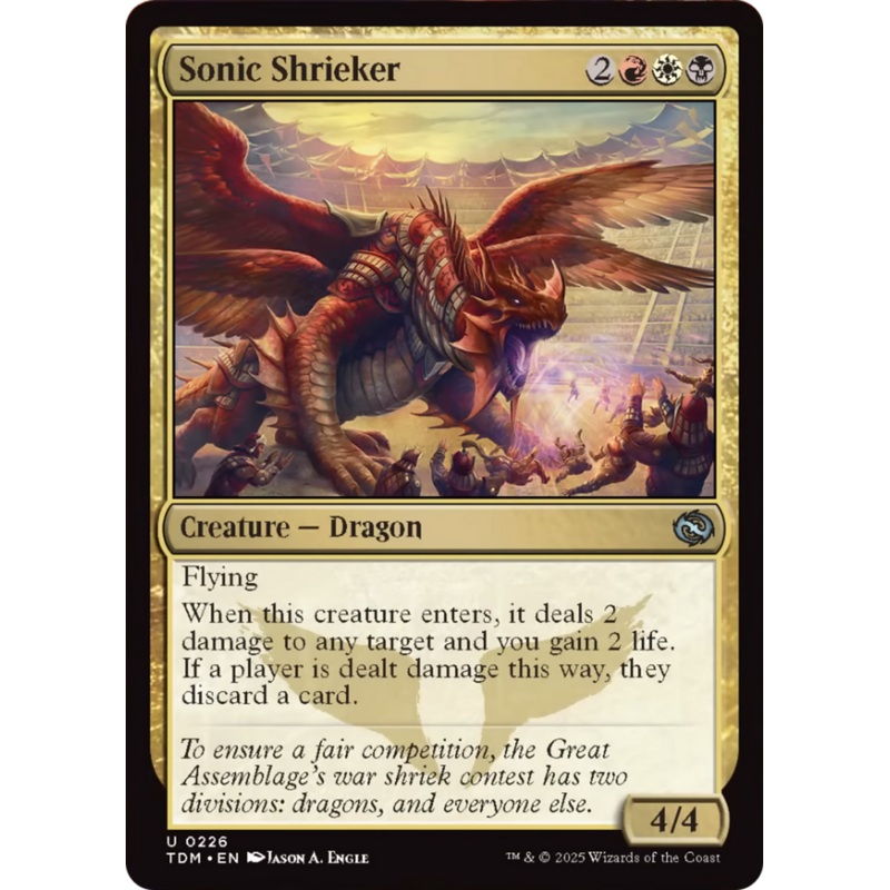 Sonic Shrieker [Tarkir: Dragonstorm]