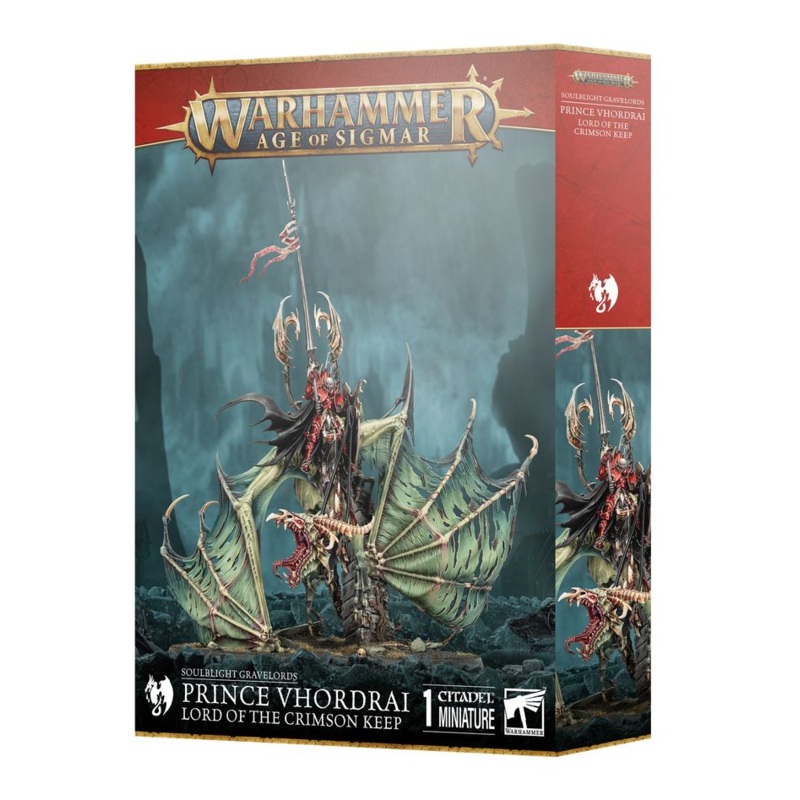 Soulblight Gravelords Prince Vhordrai, Lord of the Crimson Keep / Revenant Draconith