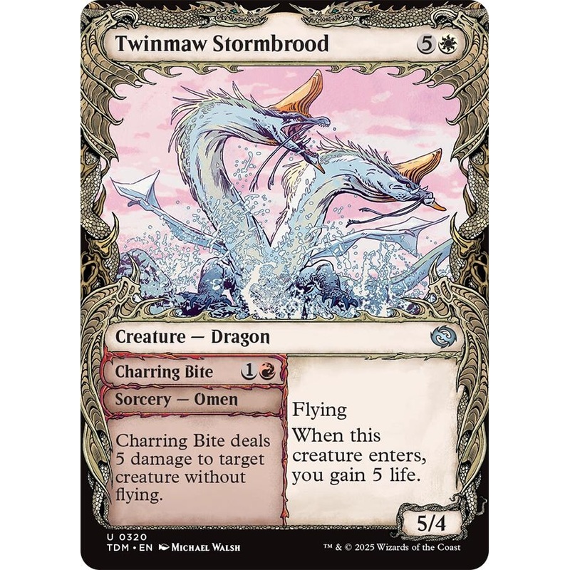 Twinmaw Stormbrood (Showcase) [Tarkir: Dragonstorm]