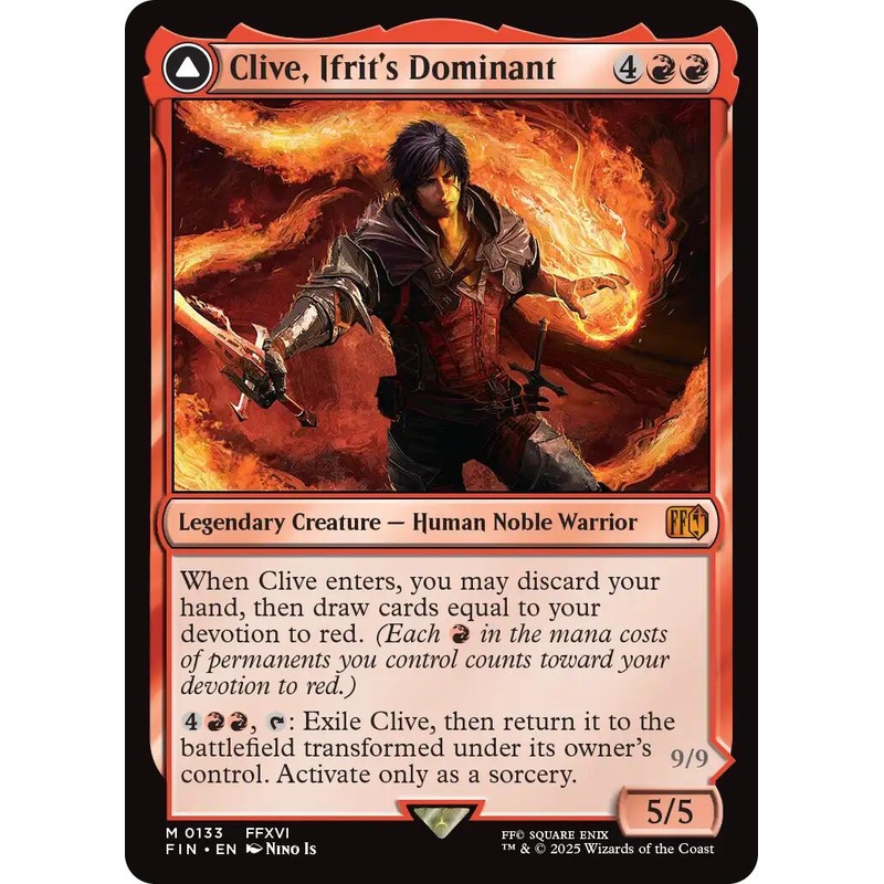 Clive, Ifrit's Dominant // Ifrit, Warden of Inferno [FINAL FANTASY]