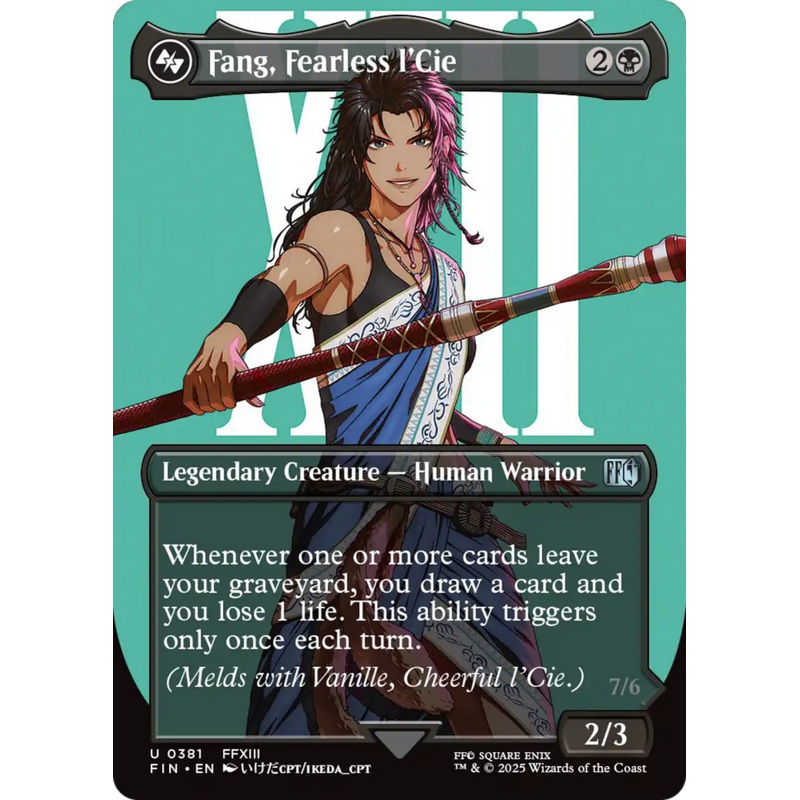 Fang, Fearless l'Cie (Borderless) [FINAL FANTASY]