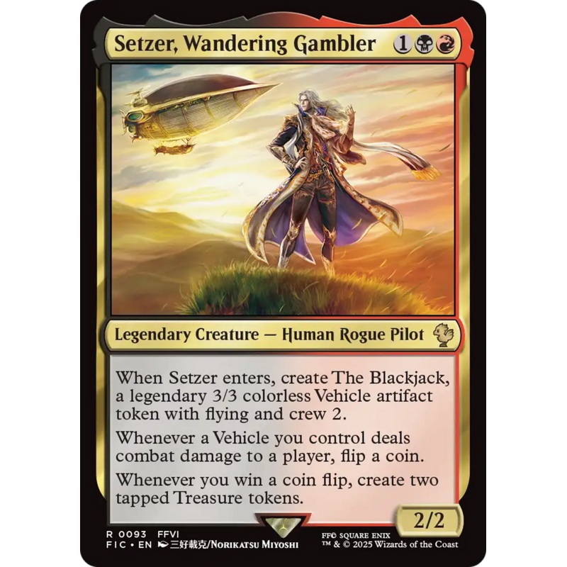 Setzer, Wandering Gambler [FINAL FANTASY Commander]