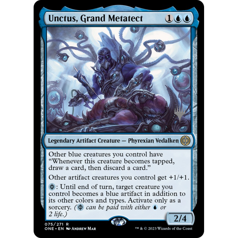 Unctus, Grand Metatect (Promo Pack) [Phyrexia: All Will Be One Promos]