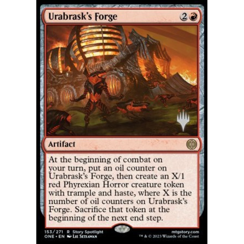 Urabrask's Forge (Promo Pack) [Phyrexia: All Will Be One Promos]