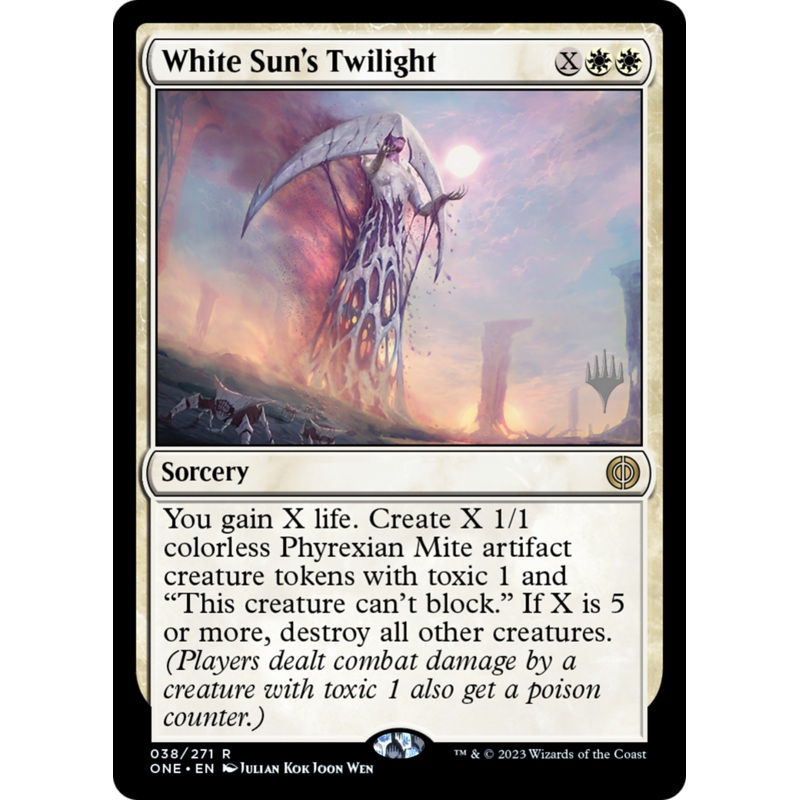White Sun's Twilight (Promo Pack) [Phyrexia: All Will Be One Promos]