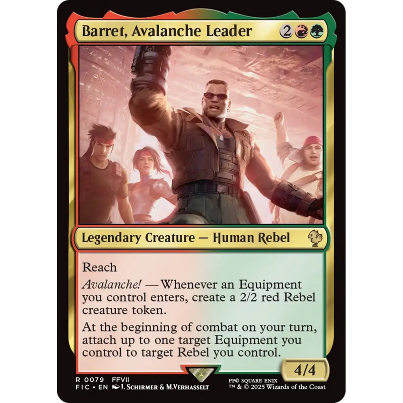 Barret, Avalanche Leader [FINAL FANTASY Commander]