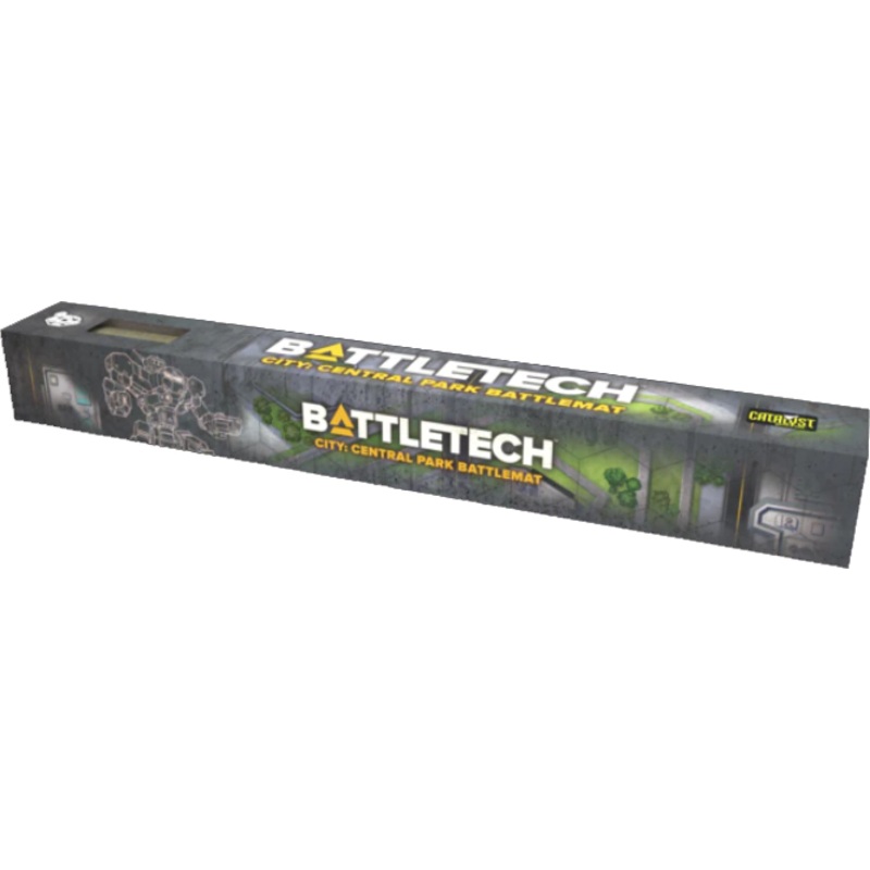 BattleTech: BattleMat - Cities Central Park/Shopping District