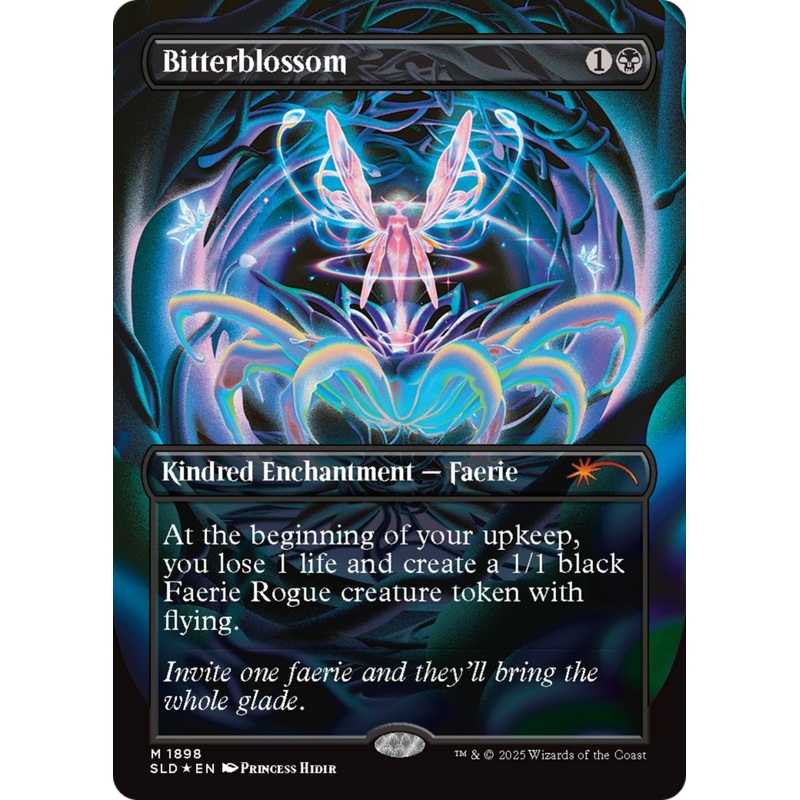 Bitterblossom (Double Rainbow Foil) [Secret Lair Drop Series]