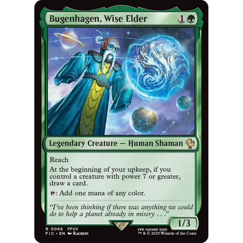 Bugenhagen, Wise Elder [FINAL FANTASY Commander]
