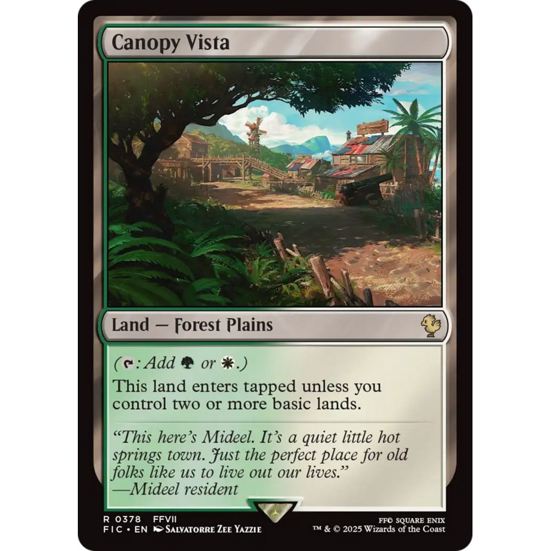 Canopy Vista [FINAL FANTASY Commander]