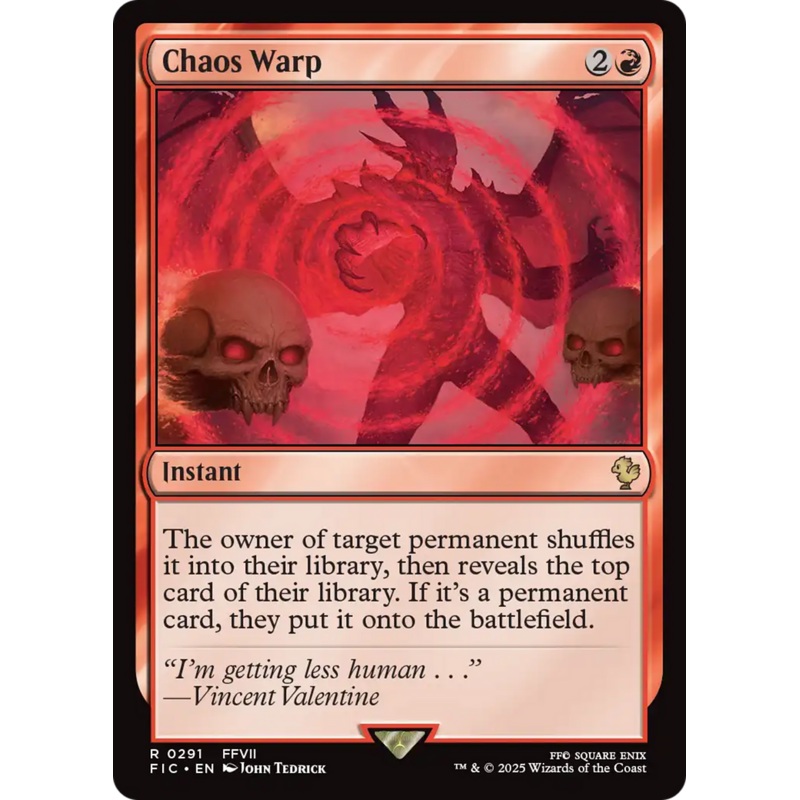 Chaos Warp [FINAL FANTASY Commander]