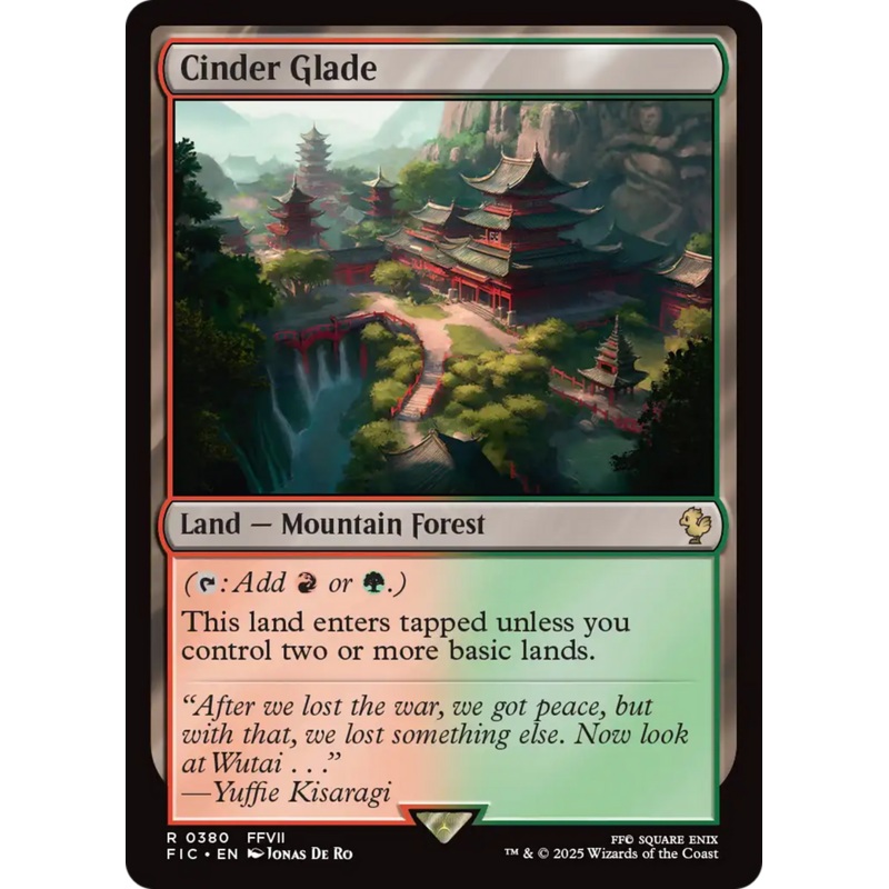 Cinder Glade [FINAL FANTASY Commander]