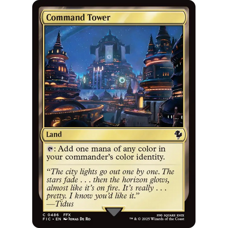 Command Tower (0486) [FINAL FANTASY Commander]