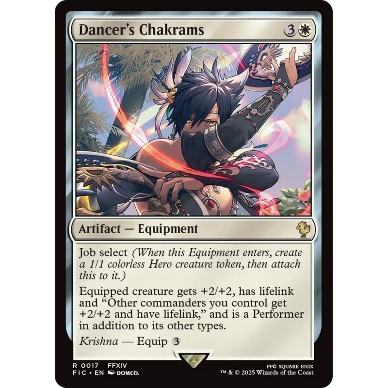 Dancer's Chakrams [FINAL FANTASY Commander]