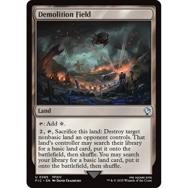 Demolition Field [FINAL FANTASY Commander]