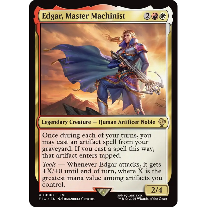 Edgar, Master Machinist [FINAL FANTASY Commander]
