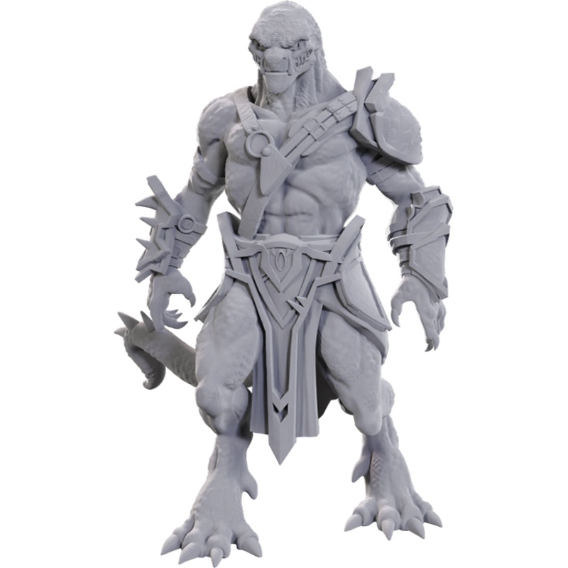 WizKids Deep Cuts Miniatures: W25 Draconian Mastermind [Unpainted]