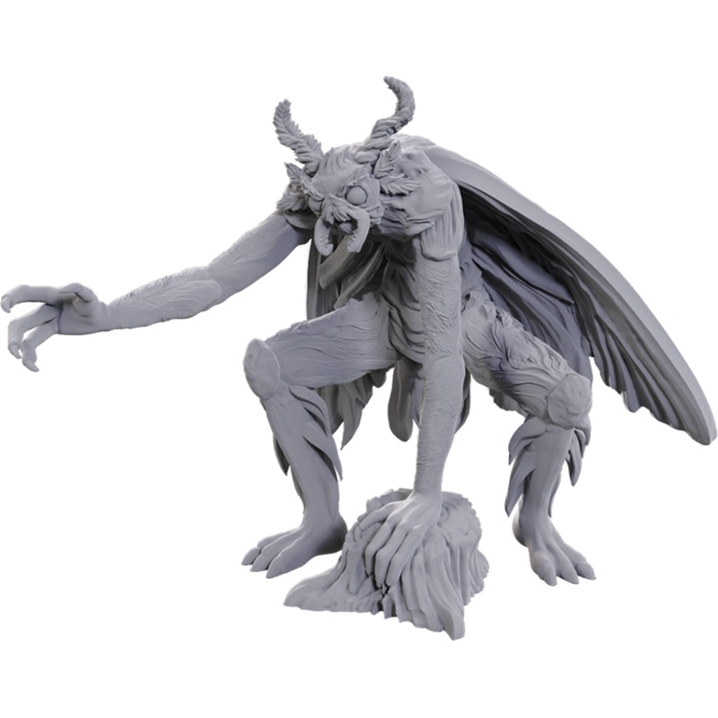 WizKids Deep Cuts Miniatures: W25 Mothman [Unpainted]