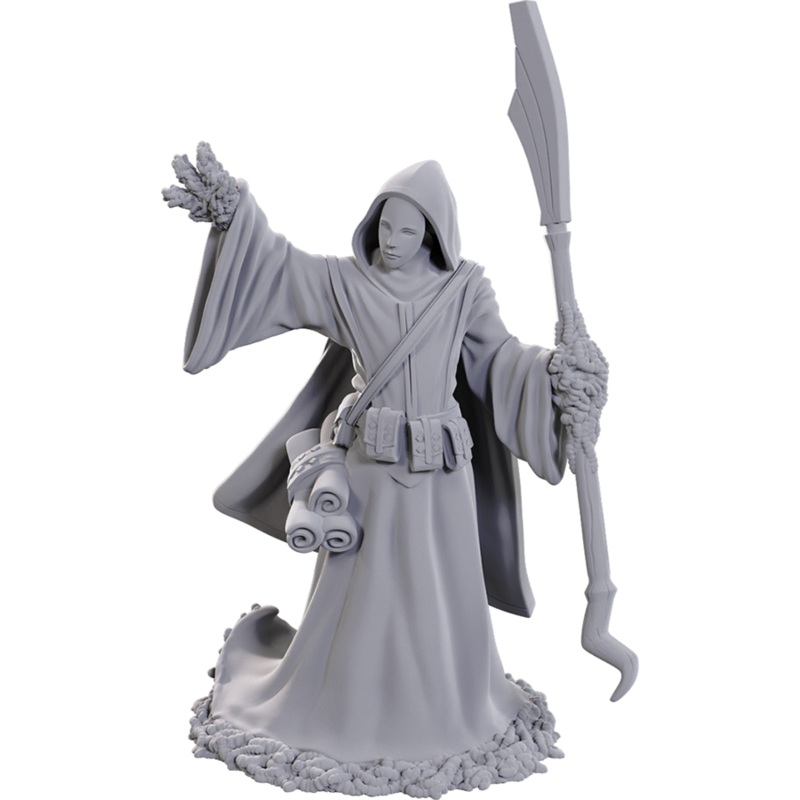 WizKids Deep Cuts Miniatures: W25 Star Spawn Larva Mage [Unpainted]