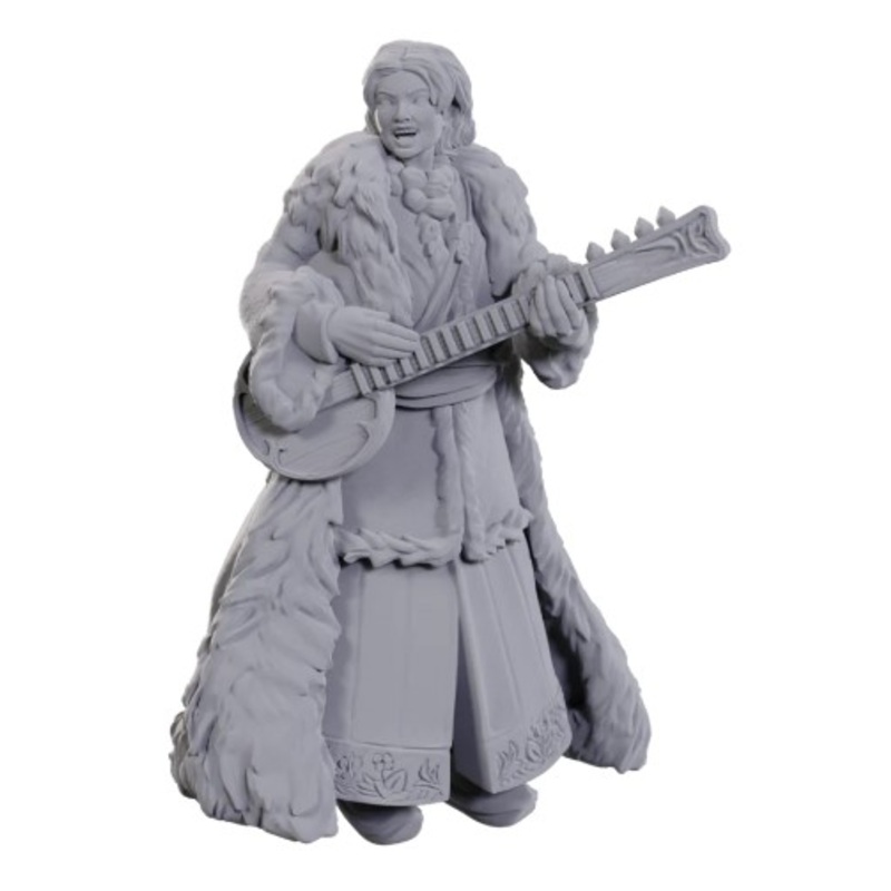 D&D Nolzur's Marvelous Miniatures: W23 Ansalon Human Bard [Unpainted]