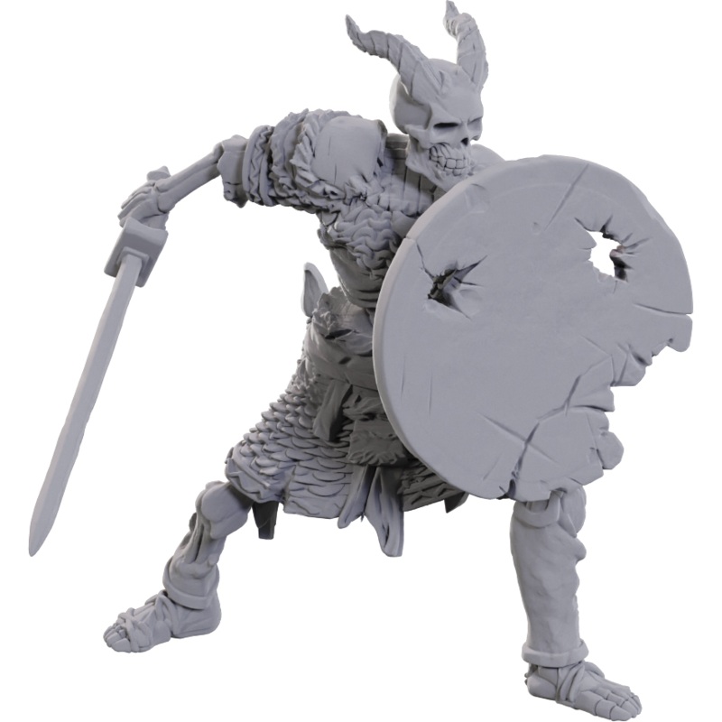D&D Nolzur's Marvelous Miniatures: W23 Tiefling Skeleton [Unpainted]